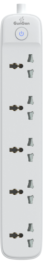 GunGaN Classique Power Strip | 5 AC